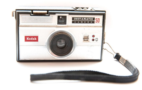 About John Fox: the Kodak Instamatic 50 bought for me by my Grandmother
