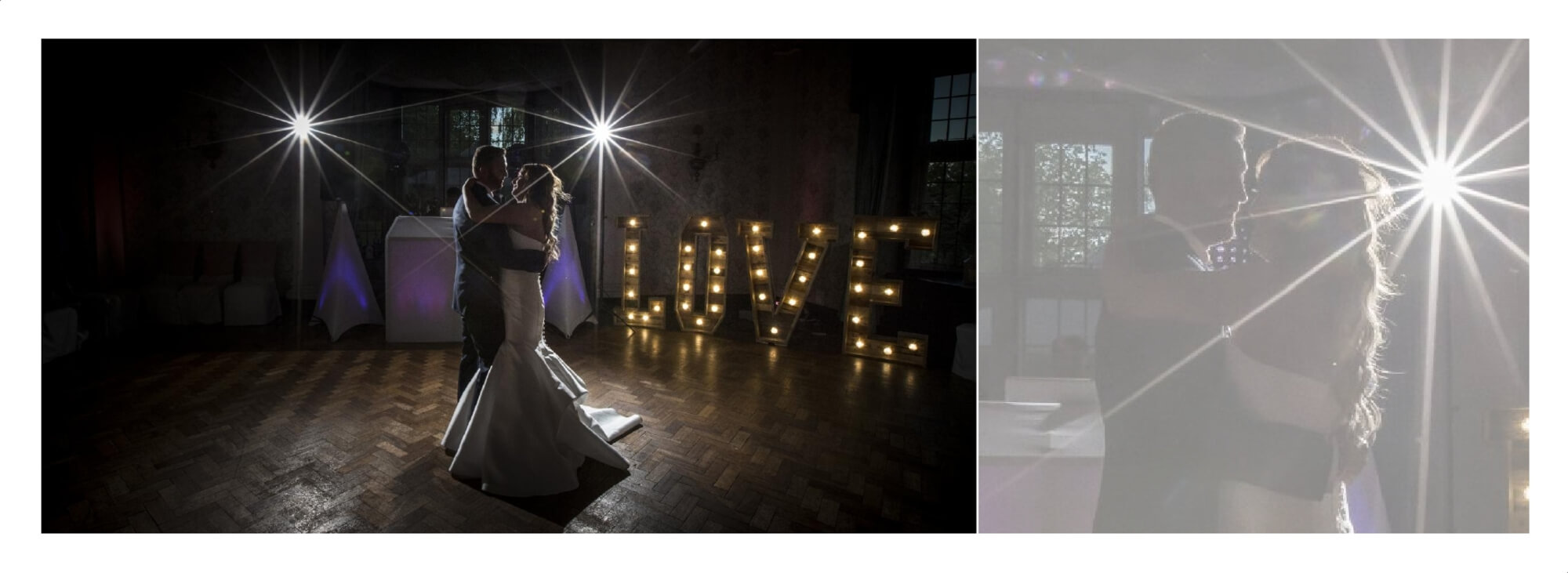 First dance at Dunchurch Park wedding