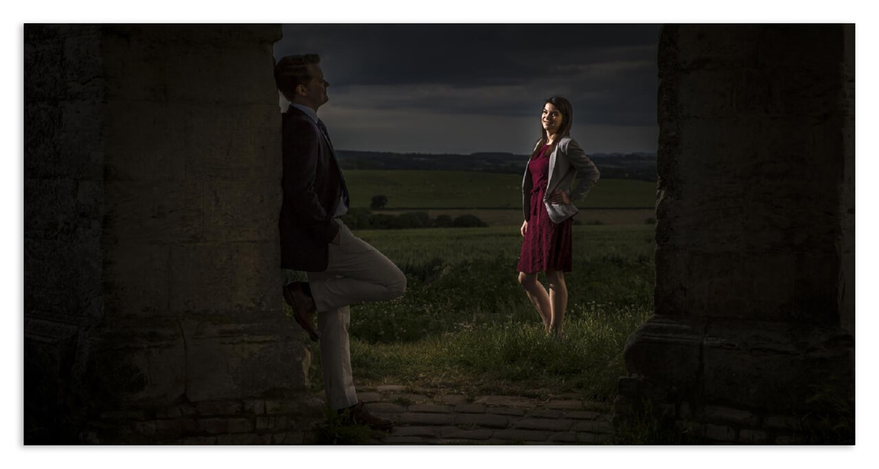 Creative Prewedding and Wedding Photographer in Warwickshire - Chesterton Windmill