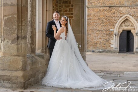Wedding photography Fawsley Hall Northamptonshire