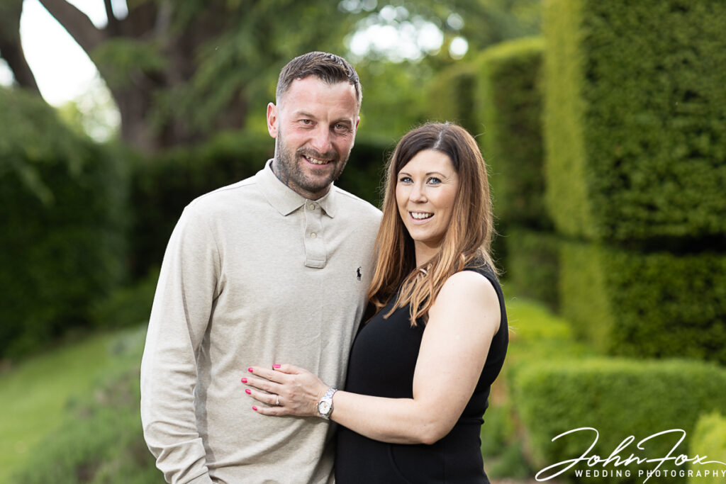 Fawsley Hall Pre-wedding Photo-shoot for Hollie and Darren by John Fox Wedding Photography