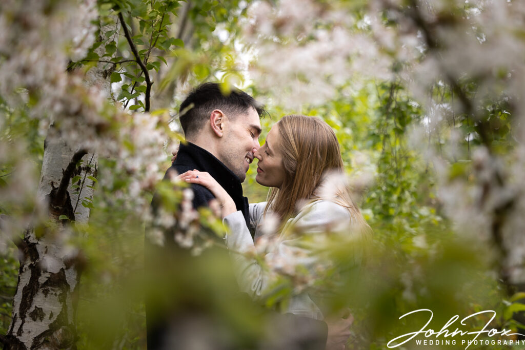 Pre-wedding Photography Loughborough Leicestershire. Sally and Andy photo shoot by John Fox Wedding Photography
