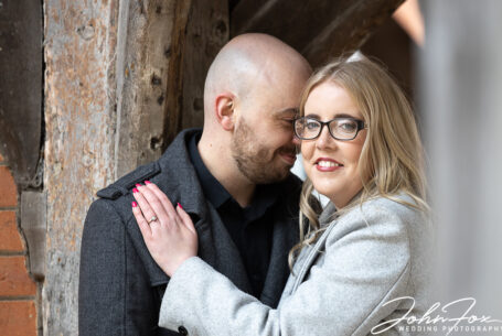 The soon to be married couple in Market Harborough