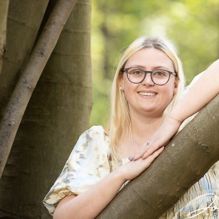 Verity on her pre-wedding photo shoot. John Fox Wedding Photography