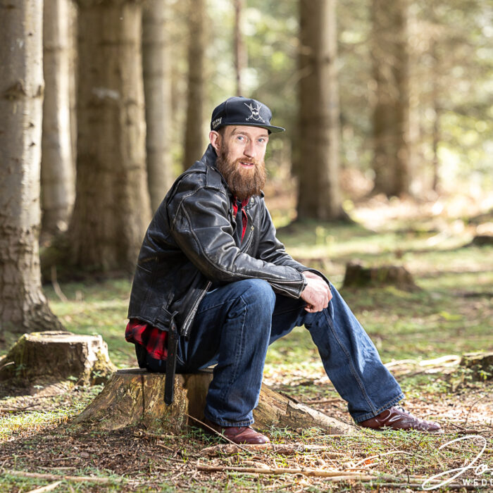 James on his pre-wedding photo shoot. John Fox Wedding Photography