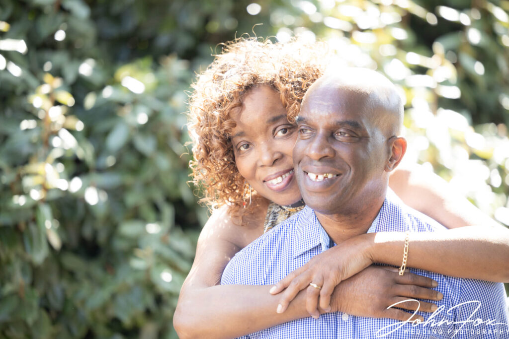 Pre-wedding shoot at the DoubleTree by Hilton Bristol North. Image of the happy couple.