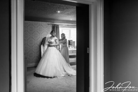 Bride preparations in Stratford-upon-Avon by John Fox