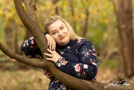 Autumnal Pre-Wedding Shoot in Northamptonshire