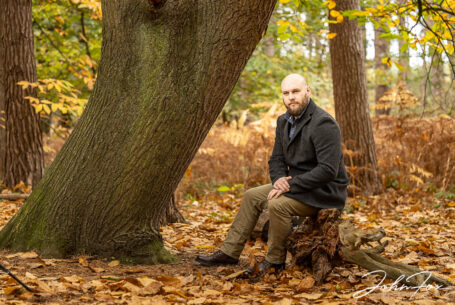 Autumnal Pre-Wedding Shoot in Northamptonshire