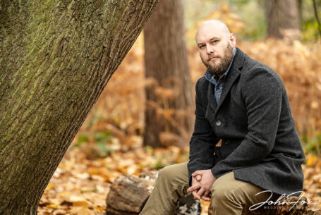 Autumnal Pre-Wedding Shoot in Northamptonshire