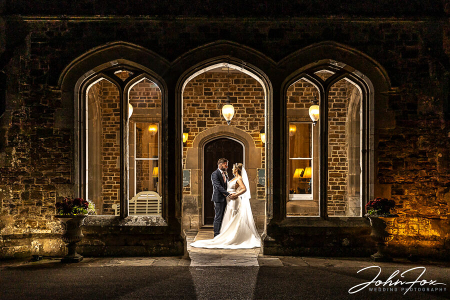 Trusted wedding photographer at Fawsley Hall