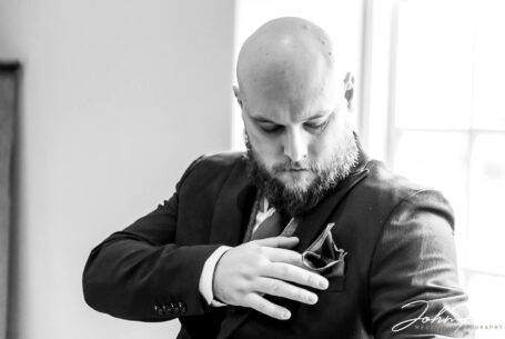 Groom preparations at Crockwell Farm