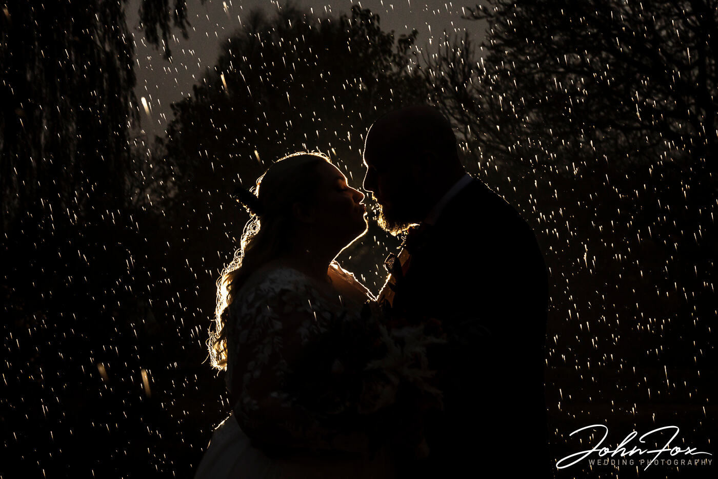 An evening kiss at Crockwell Farm