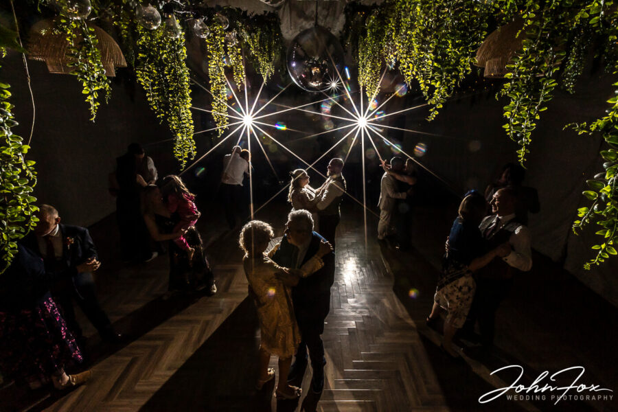 The first dance and evening celebrations at Crockwell Farm