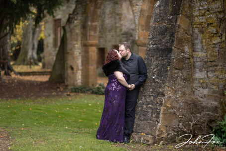 Autumnal Pre-Wedding Shoot at Ettington Park Hotel