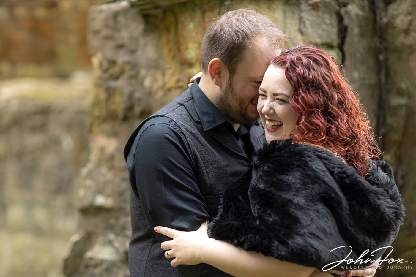 Autumnal Pre-Wedding Shoot at Ettington Park Hotel