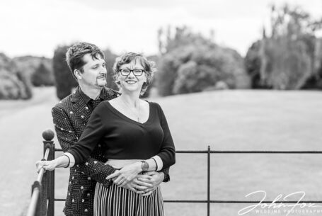 Wedding Photography Coventry and Warwickshire in the gardens of Stratford Park Hotel