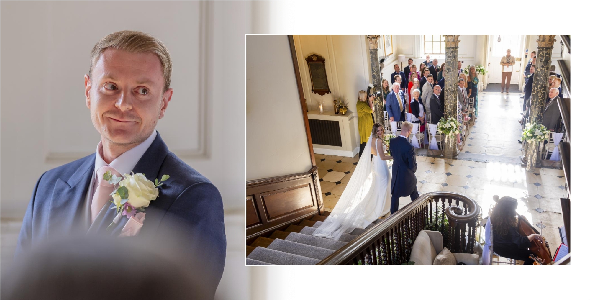 Chicheley Hall Buckinghamshire Wedding Photographer