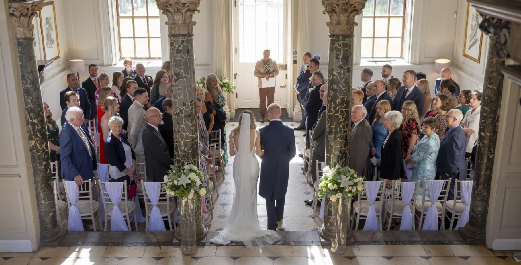Chicheley Hall Buckinghamshire Wedding Photographer
