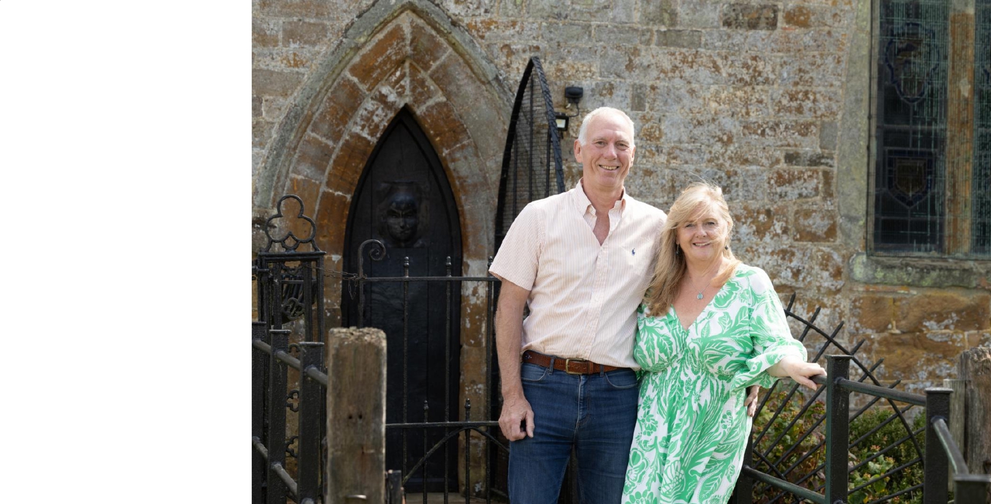 Prewedding photograph in Northamptonshire at Fawsley Hall