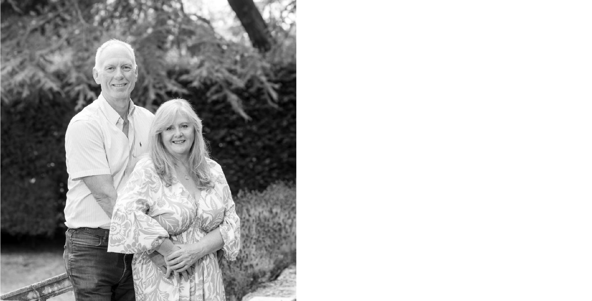 Black and white Pre-Wedding Photography at Fawsley Hall