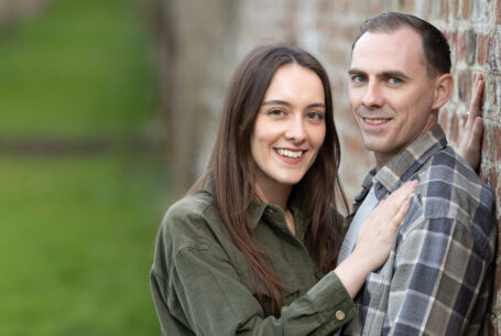 Pre-wedding shoot at Eversholt Hall in Bedfordshire by John Fox Wedding Photography