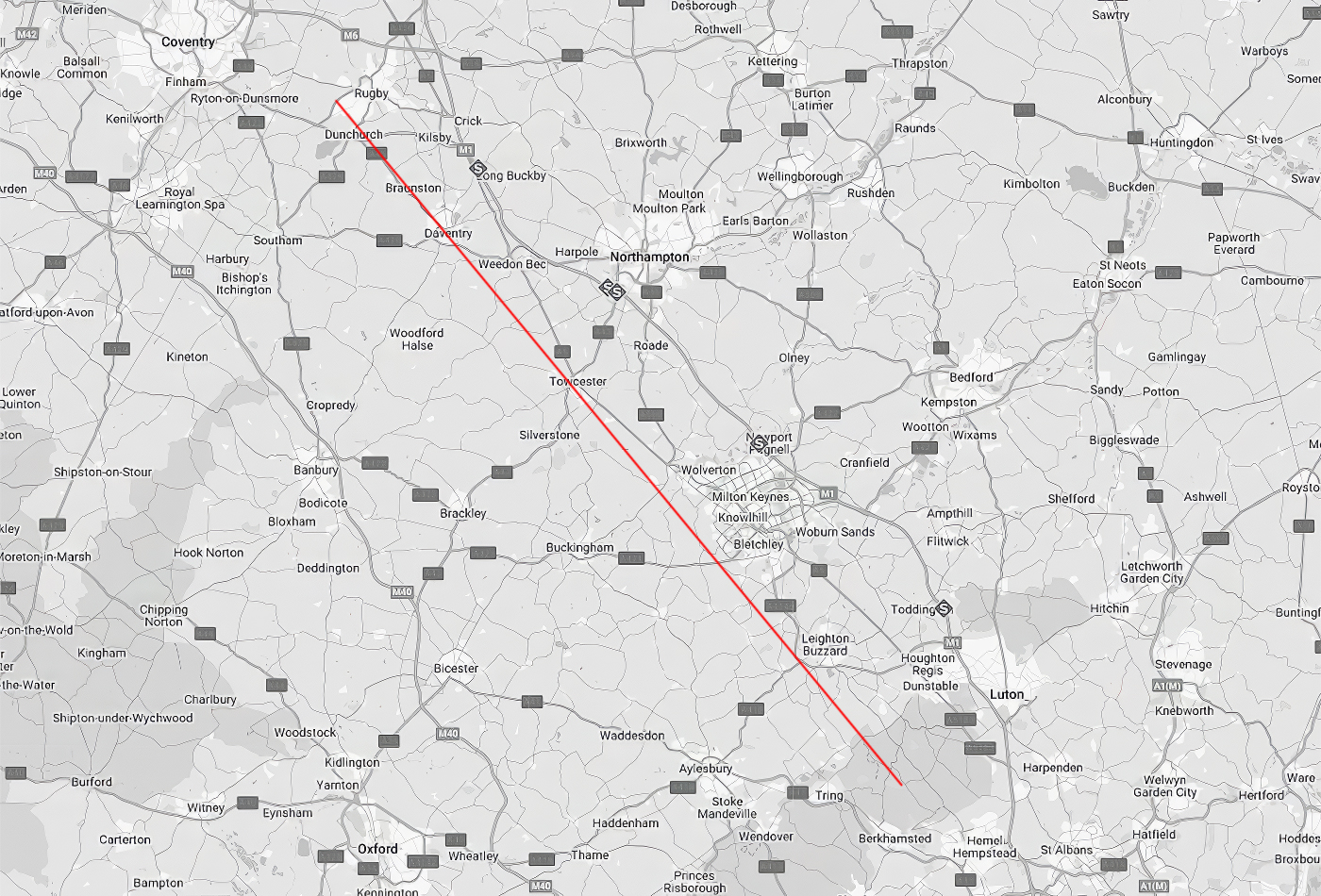 Wedding Photographer Hertfordshire. Image of the areas that John Fox Wedding Photography covers