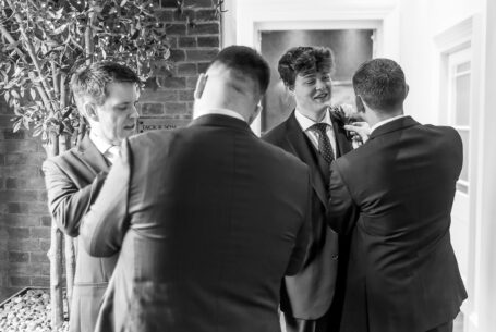 Valentine’s Weekend Wedding Photography at Fawsley Hall by John Fox Wedding Photography.