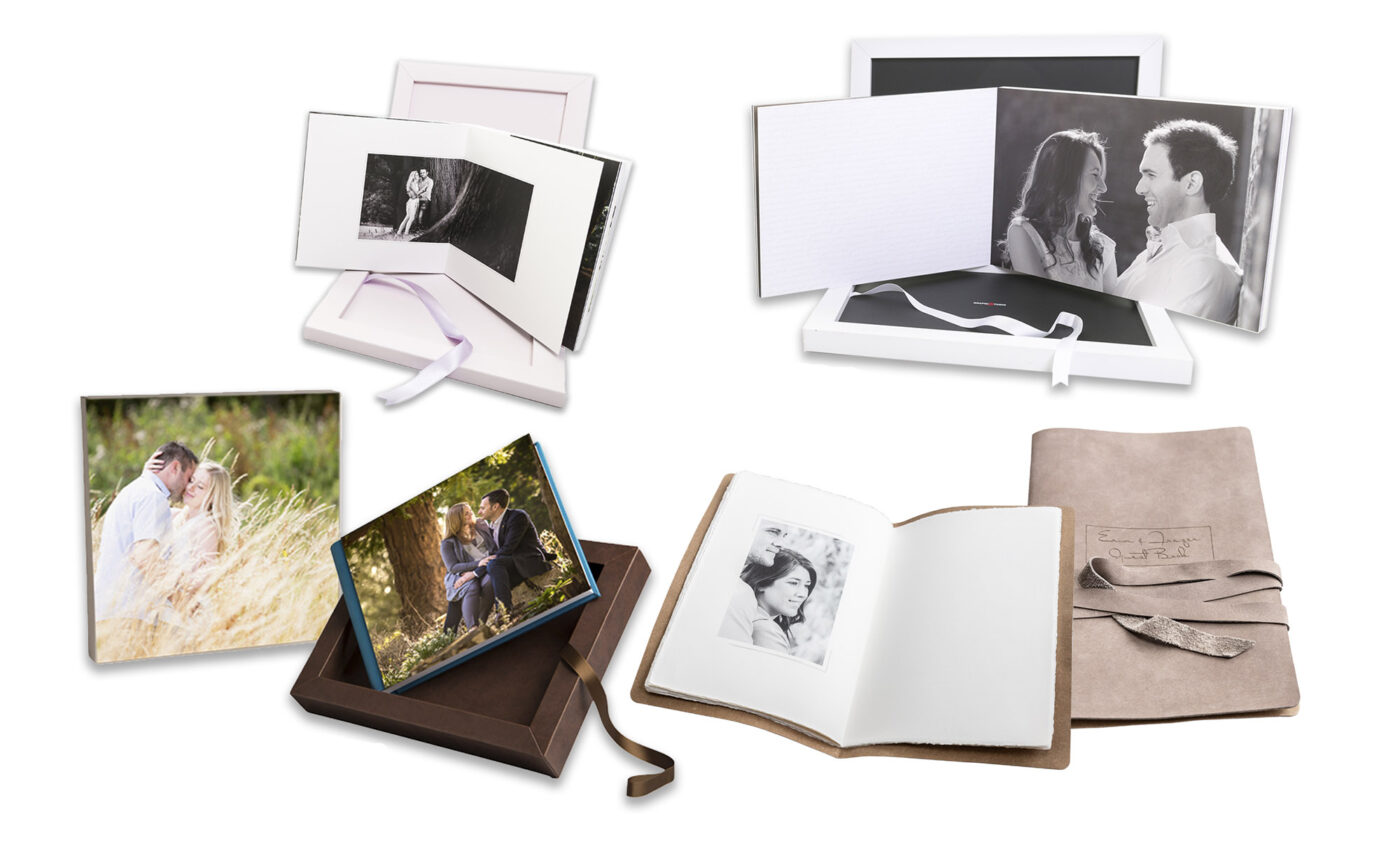 Personalised Wedding Guest Book from John Fox Wedding Photography, covering the UK.