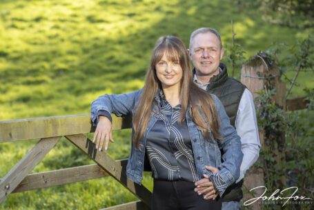 Emma and Lee recently enjoyed a relaxed pre-wedding shoot in Northamptonshire by John Fox Wedding Photography