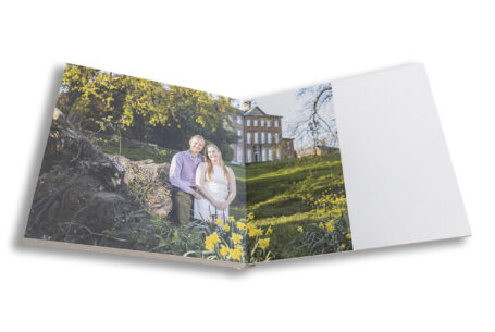 Wedding Guest Book image in the grounds of Ansty Hall