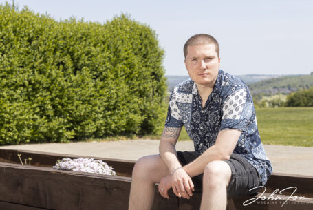 Pre wedding shoot image of the Groom in Dunstable, Bedfordshire