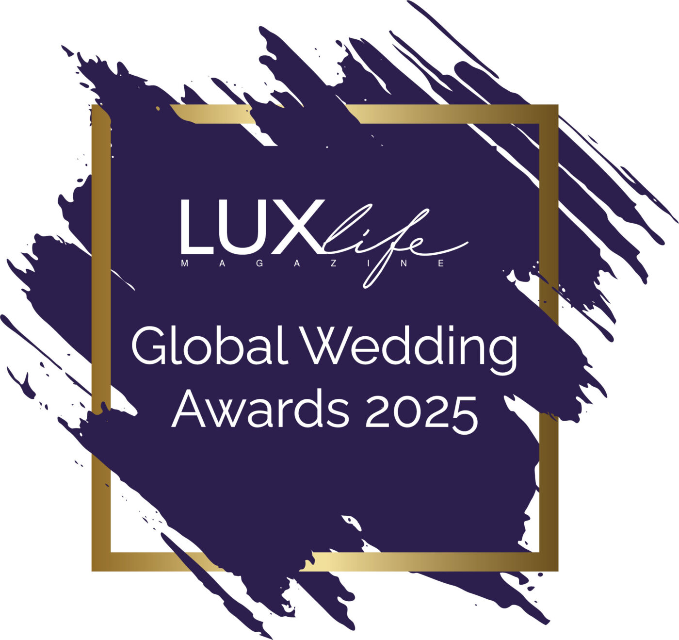Best Wedding Photography Business 2025. The Luxlife award goes to John Fox Wedding Photography.
