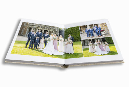 Fawsley Hall Wedding Album by John Fox Wedding Photography. Formal group images.