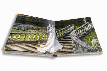 Couple in the grounds at Fawsley Hall. Wedding Album by John Fox Wedding Photography
