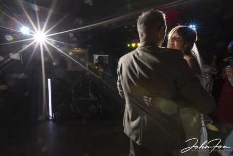 Bride and groom's first dance. Wedding Photography for Emma and Lee in Leicestershire