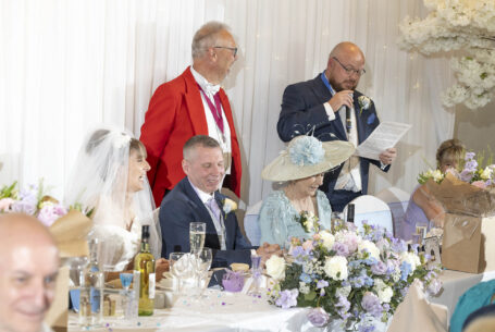 Wedding Photography in Buckinghamshire. Best man's speech.
