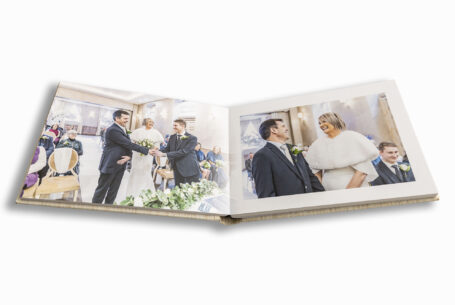 Images of the wedding ceremony in Northamptonshire. Professional wedding album from John Fox Wedding Photography