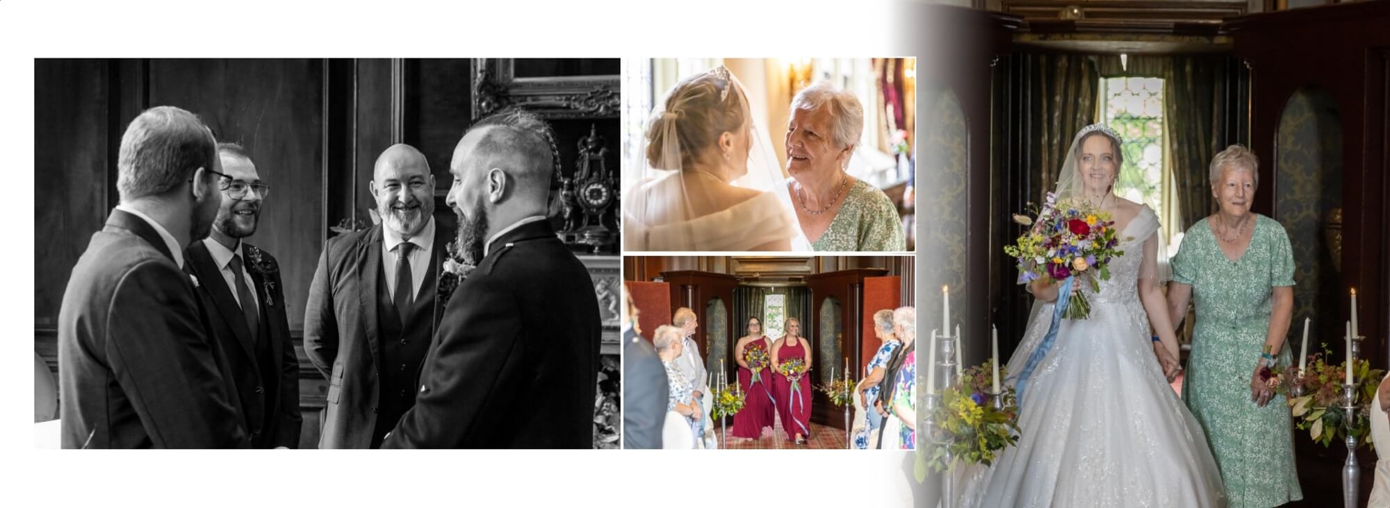 Coombe Abbey in Warwickshire Wedding Photographer