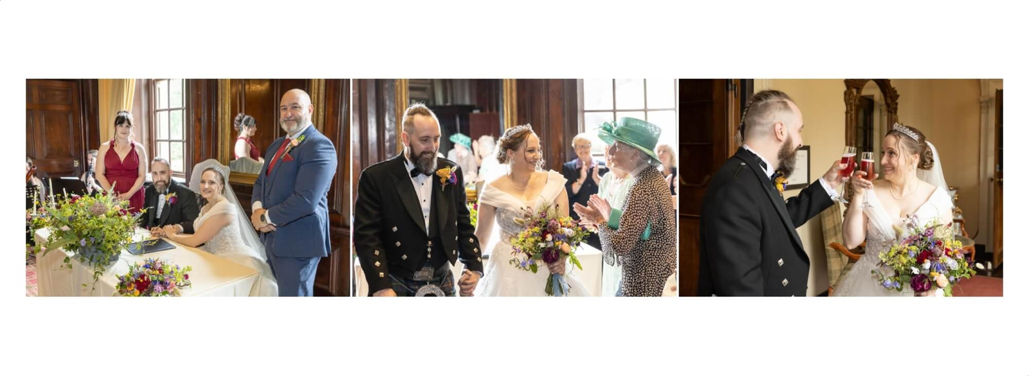 Coombe Abbey in Warwickshire Wedding Photographer