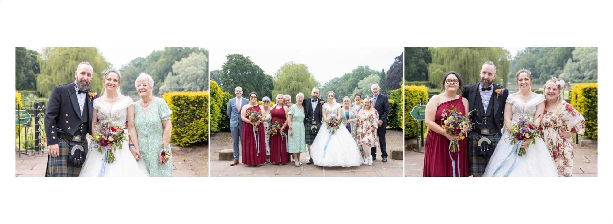 Coombe Abbey in Warwickshire Wedding Photographer