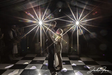 Bride and groom's first dance