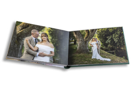 Emma and Lee’s Wedding at The Nevill Arms. Outside images of the newly-weds.