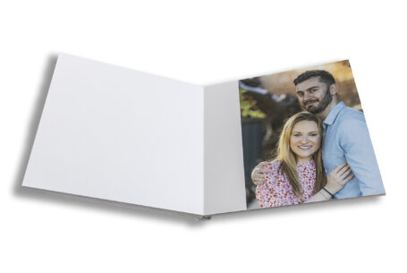 Unique bespoke wedding guest book image of the wedded-couple-to-be.
