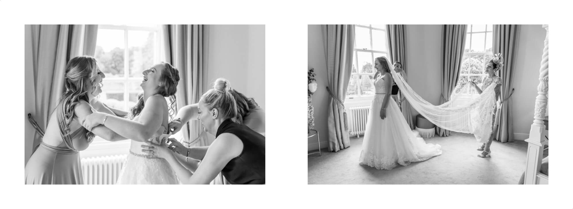 Warwickshire Wedding Photographer at Bourton Hall