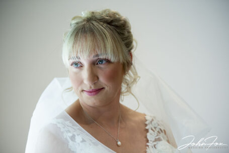 Portrait of the bride by John Fox.