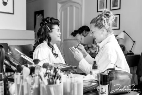 Wedding Photography in Gloucestershire. Bridal preparations image by John Fox Wedding Photography.