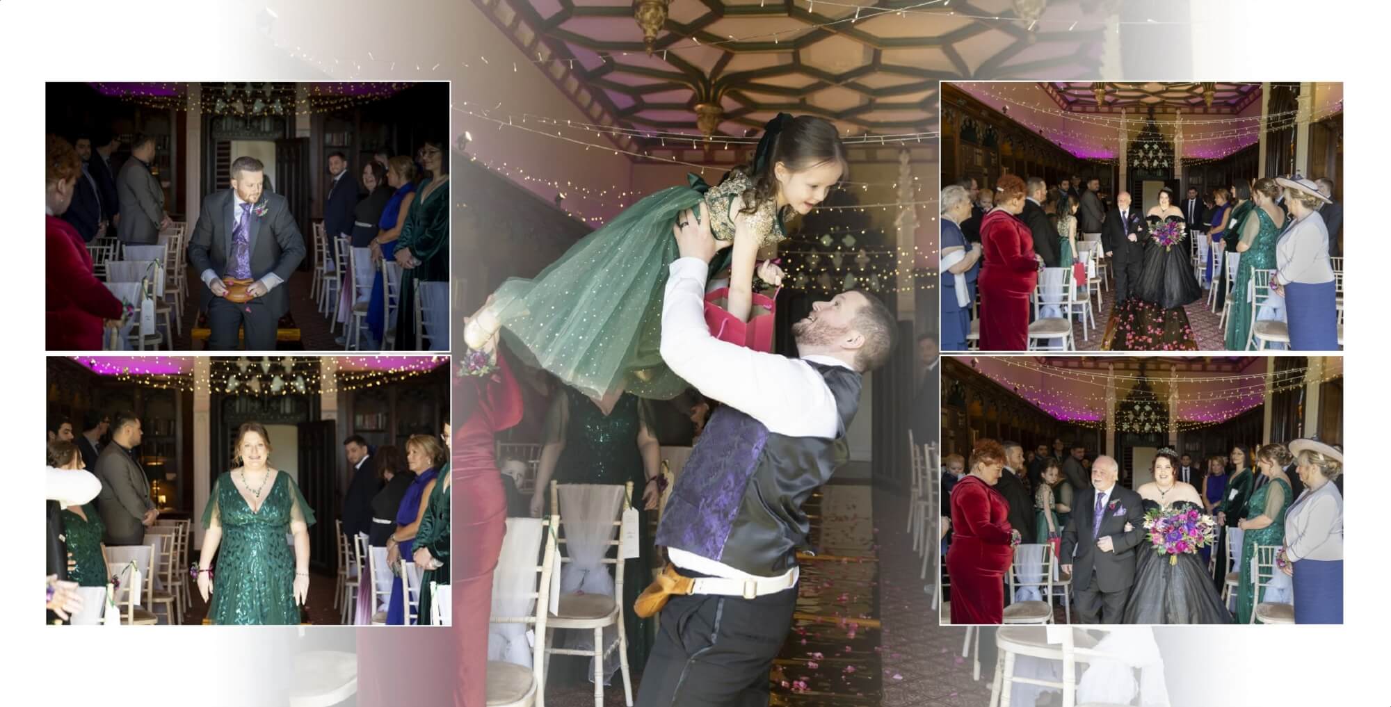 Wedding photographer at Ettington Park Warwickshire