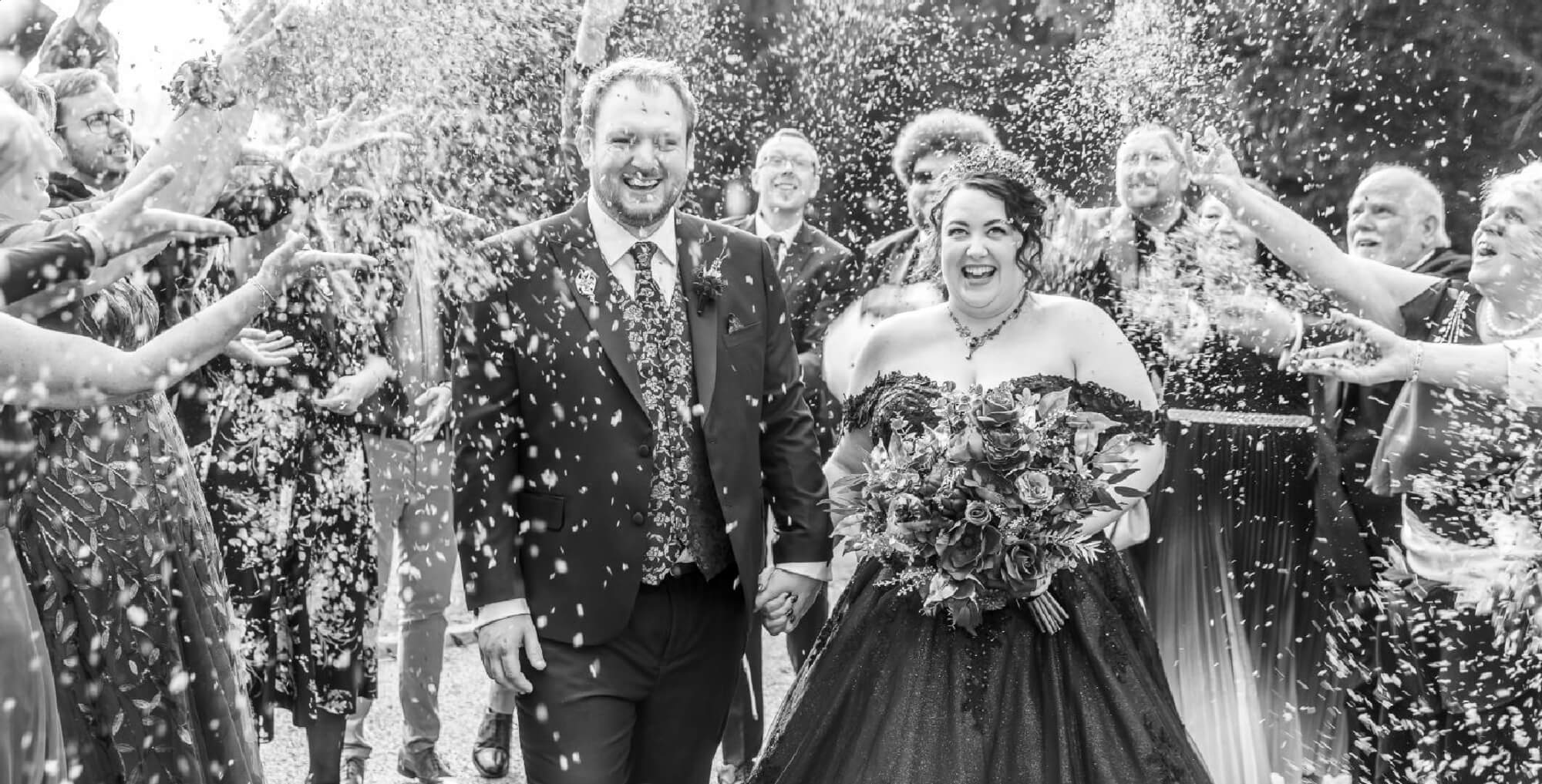 Wedding photographer at Ettington Park Warwickshire