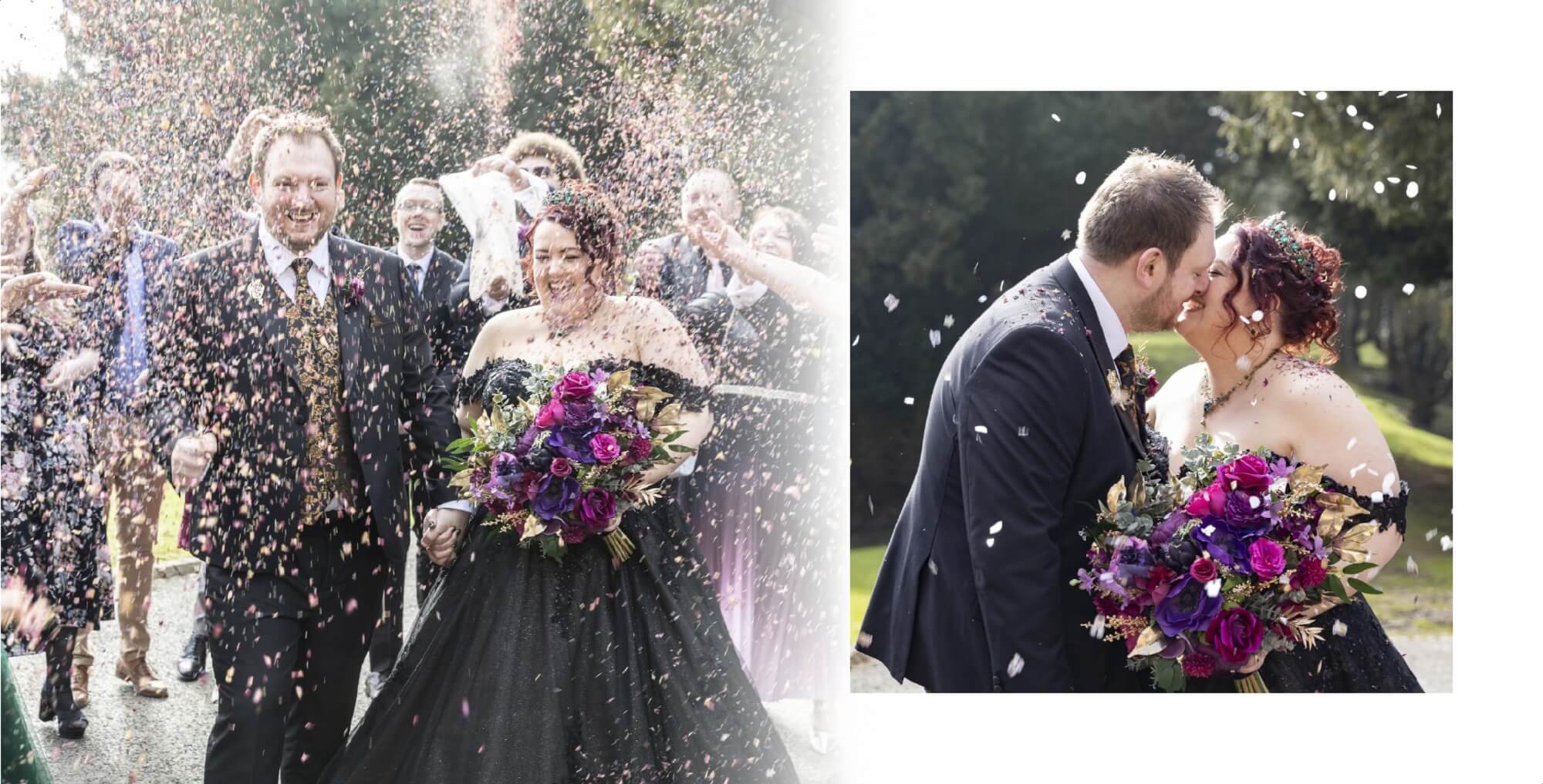 Wedding photographer at Ettington Park Warwickshire